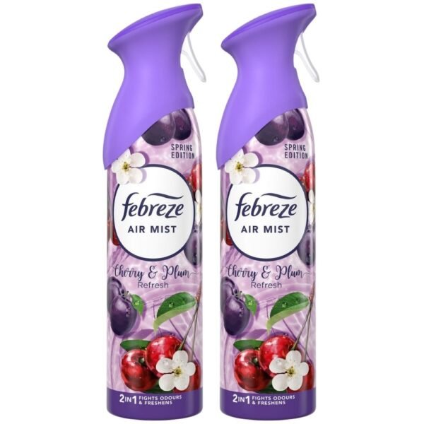 Febreze Cherry & Plum Air Freshener Spray 185ml Assorted Packs