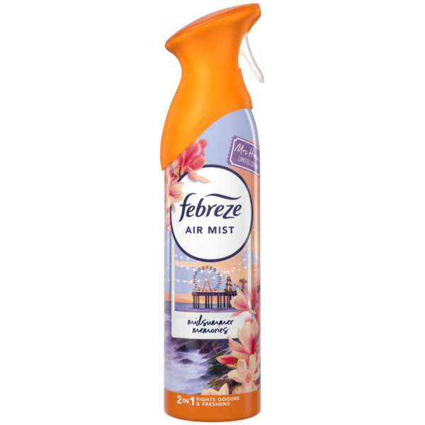 Febreze Air Freshener Spray Mrs Hinch’s Midsummer Memories 185ml Assorted Packs