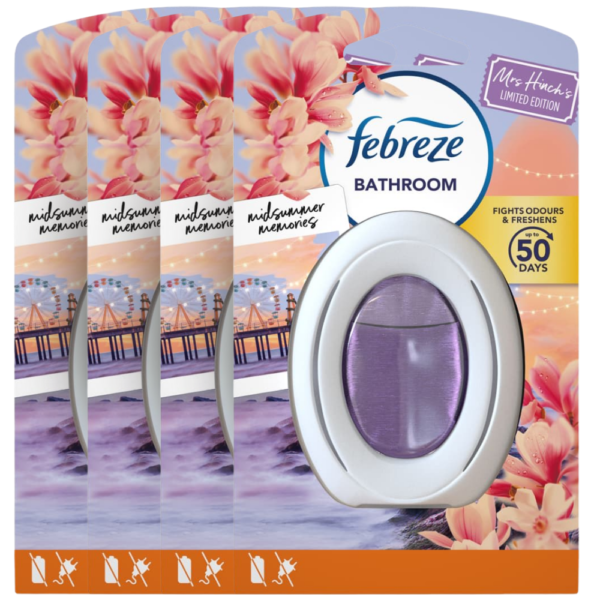 Febreze Bathroom Air Freshener Mrs Hinch’s Midsummer Memories Assorted Packs