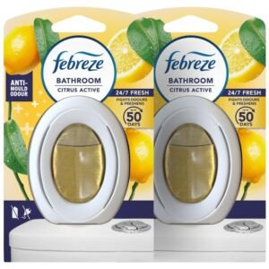 Febreze Citrus Active Anti-Mould Bathroom Air Freshener 7.5ml Assorted Packs