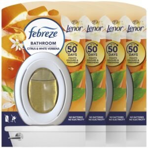 Febreze Citrus & White Verbena Bathroom Air Freshener 7.5ml Assorted Packs
