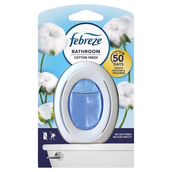 Febreze Cotton Fresh Bathroom Air Freshener 7.5ml Assorted Packs