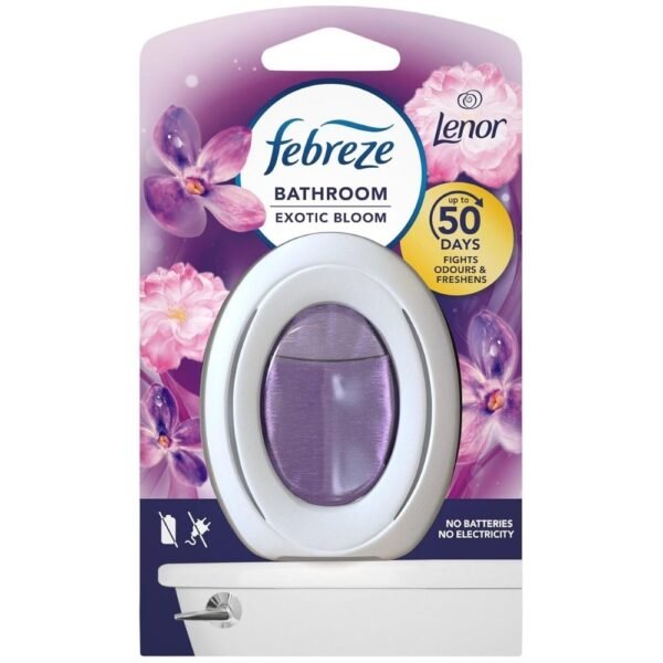 Febreze Exotic Bloom Bathroom Air Freshener 7.5ml Assorted Packs