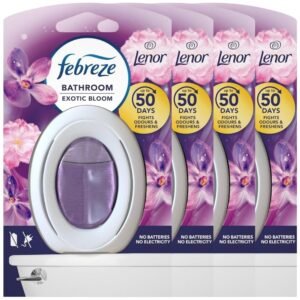 Febreze Exotic Bloom Bathroom Air Freshener 7.5ml Assorted Packs