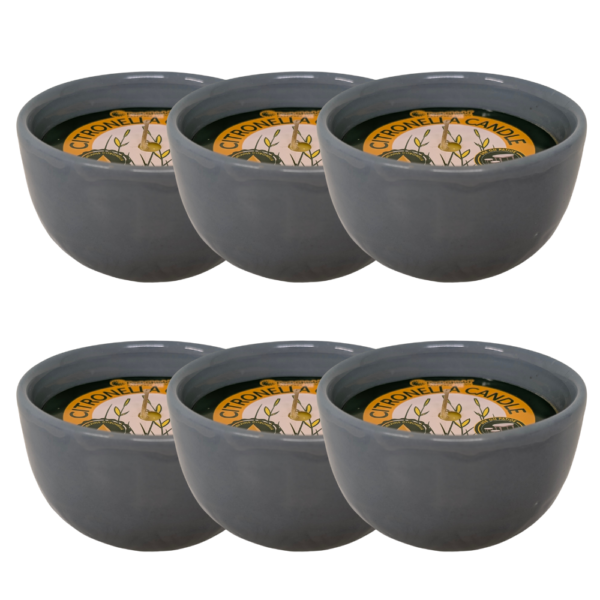 Citronella Ceramic Candles Assorted Packs