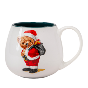 Christmas Bear Ceramic Mug 400ml Assorted Designs