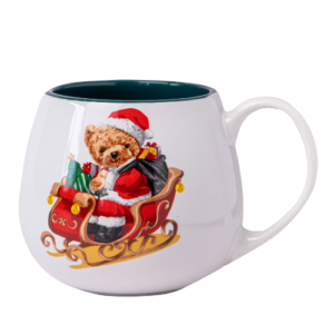 Christmas Bear Ceramic Mug 400ml Assorted Designs