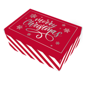 Christmas Rectangle Gift Boxes 12cm x 9cm Assorted Festive Designs