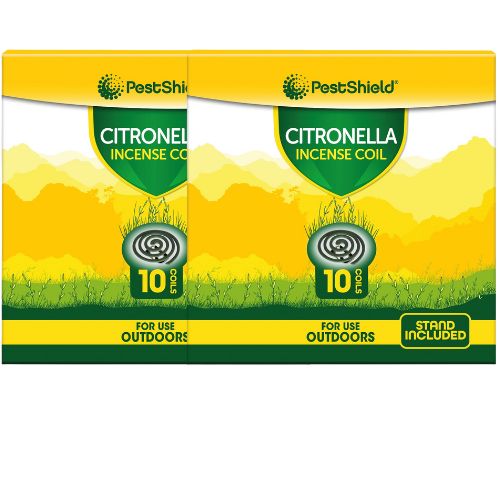 Citronella Incense Coils 10 Pack Assorted