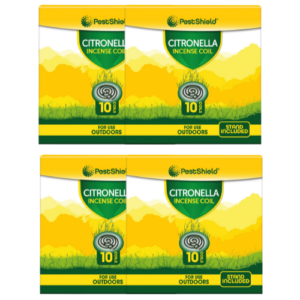 Citronella Incense Coils 10 Pack Assorted