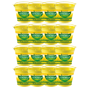 Citronella Metal Bucket Candle 8cm Assorted Packs