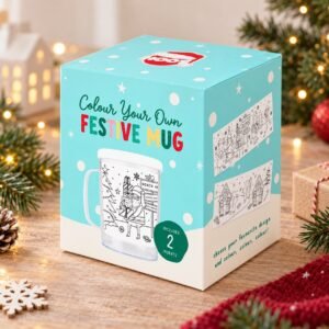Colour Your Own Christmas Mug