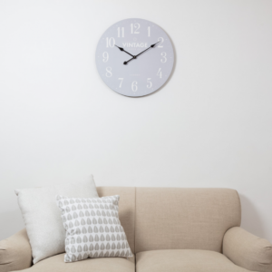 Croxton Grey Vintage Wall Clock