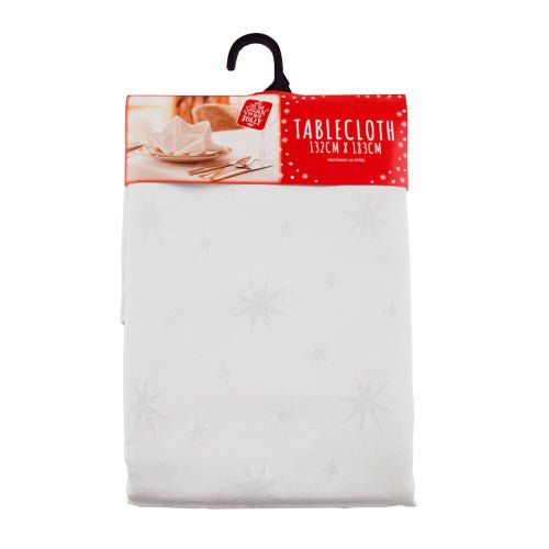 Festive Star Tablecloth 132cm x 183cm