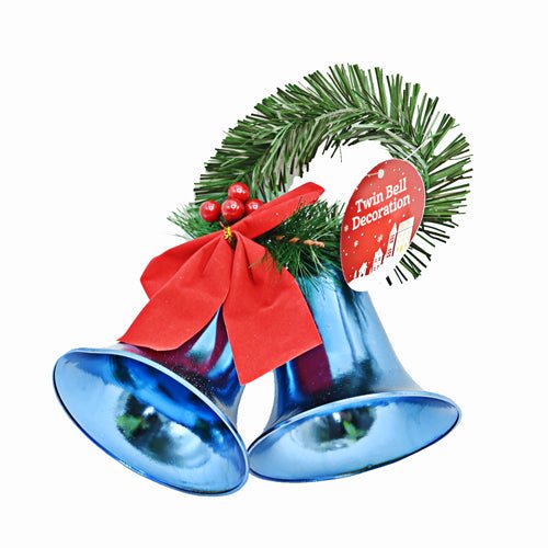 Hanging Christmas Twin Bell Berries