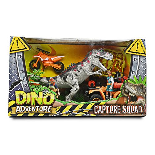 Dino Adventure Capture Squad Kids Toy Assorted Dinosaurs