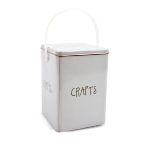 Tessuto Trendy Aqua Crafts Storage Tin