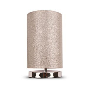 Home Collection Glitter Cylinder Table Lamp
