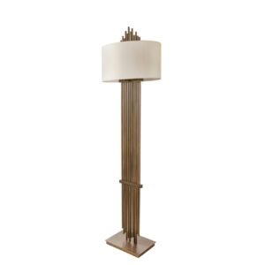 Dark Antique Brass Floor Lamp