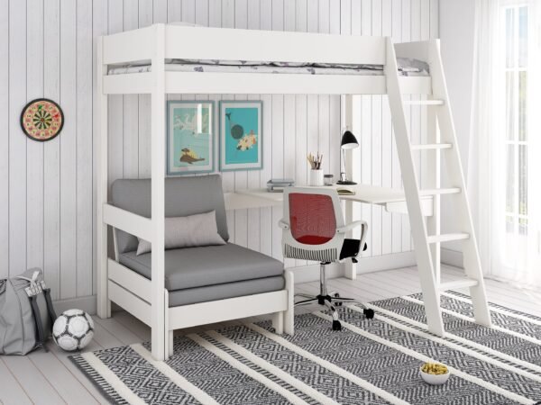 Estella WHITE – High with Sofabed