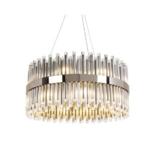 Luxury Nickel Glass Chandelier