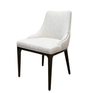 Luxury Cream Boucle Dining Chair