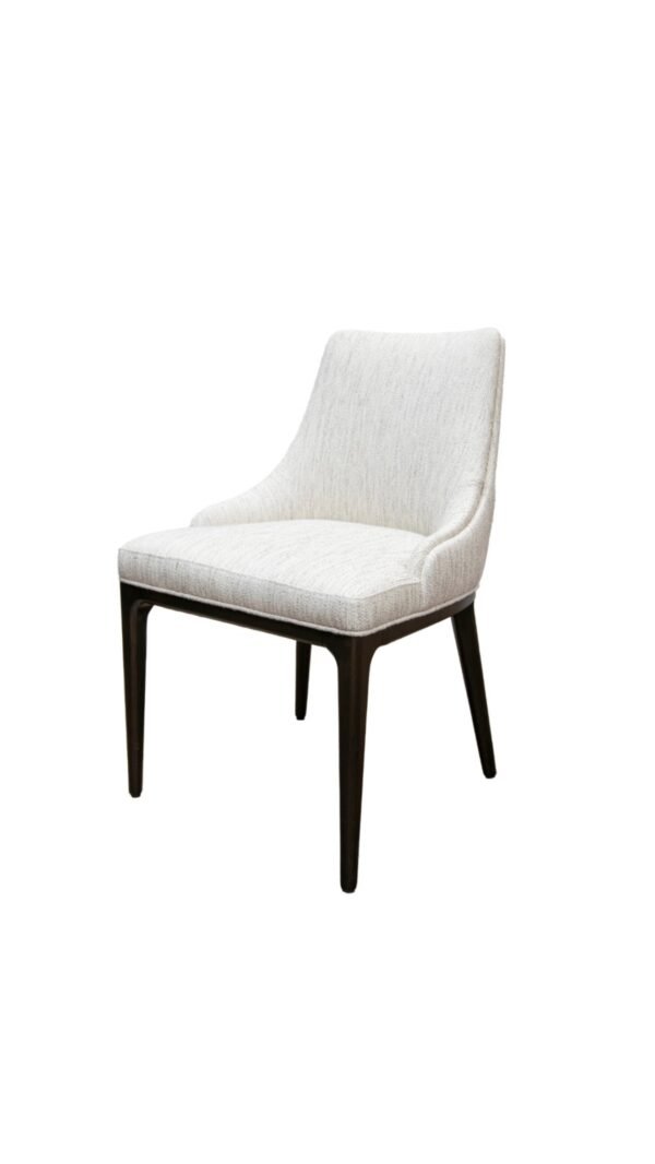 Luxury Cream Boucle Dining Chair