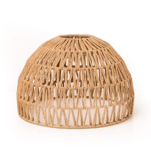 Boho Wicker Pendant Light Shade