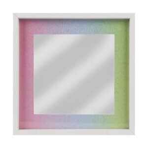 Unicorn Glitter Wall Mirror 30cm