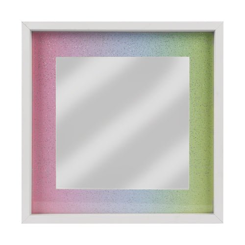 Unicorn Glitter Wall Mirror 30cm