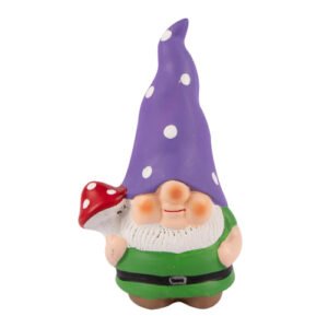 Small Gnome Ornament With Fluffy Beard