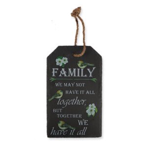For The Love Of Gardening Garden Slate Sign L 25cm