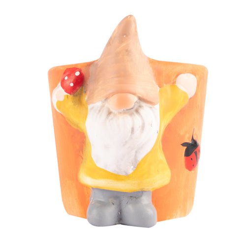 Mini Garden Gnome Pot 7cm