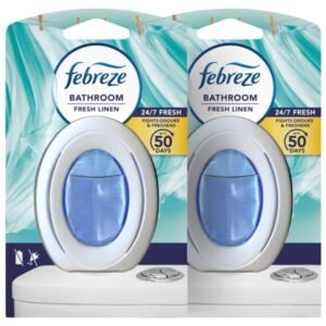 Febreze Fresh Linen Bathroom Air Freshener 7.5ml Assorted Packs