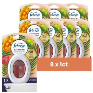 Febreze Fruity Tropics Bathroom Air Freshener 7.5ml Assorted Packs