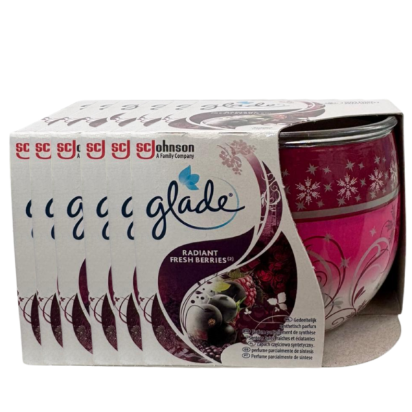 Glade Fresh Berries Scented Candle 108g Assorted Packs