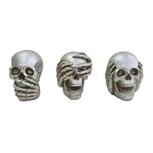 Halloween Skull Ornament Assorted Styles