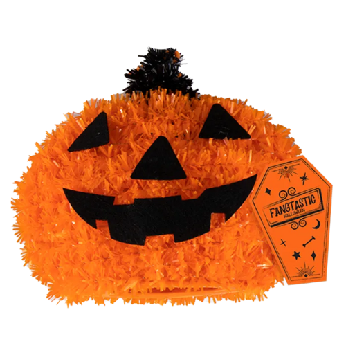 Halloween Tinsel Table Decorations Assorted Designs