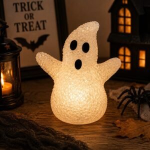 Halloween Boo LED Ghost 11.5cm