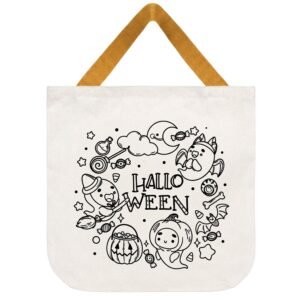 Halloween Colour Me In Bag Kids Activity Assorted Designs