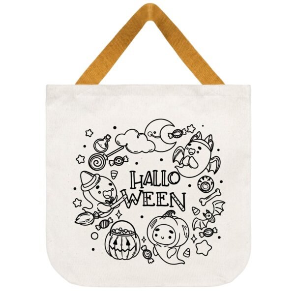 Halloween Colour Me In Bag Kids Activity Assorted Designs