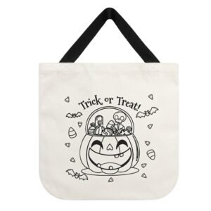 Halloween Colour Me In Bag Kids Activity Assorted Designs