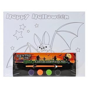 Halloween Paint Your Own Canvas Board Art Large Assorted Designs
