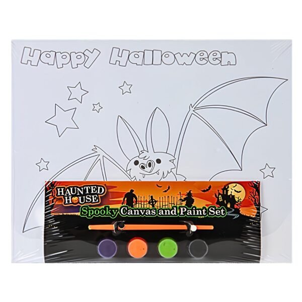 Halloween Paint Your Own Canvas Board Art Large Assorted Designs