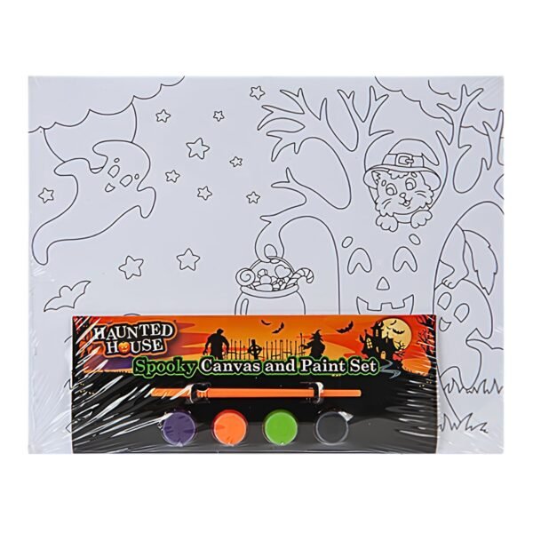 Halloween Paint Your Own Canvas Board Art Large Assorted Designs