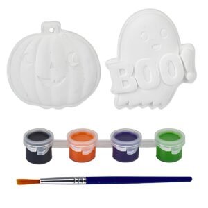 Halloween Paint Your Own Decoration 2 Pack Kit Assorted Designs