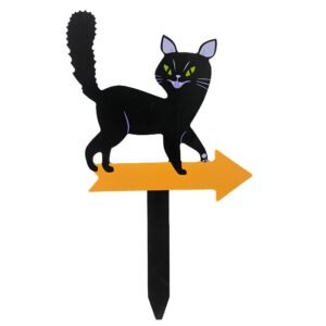 Halloween Wooden Stake Signs Assorted Designs
