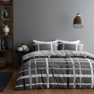 Happy Daze Stripe Printed Duvet Cover Set Double Size