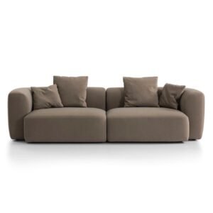 Willow Sofa – Truffle Velvet