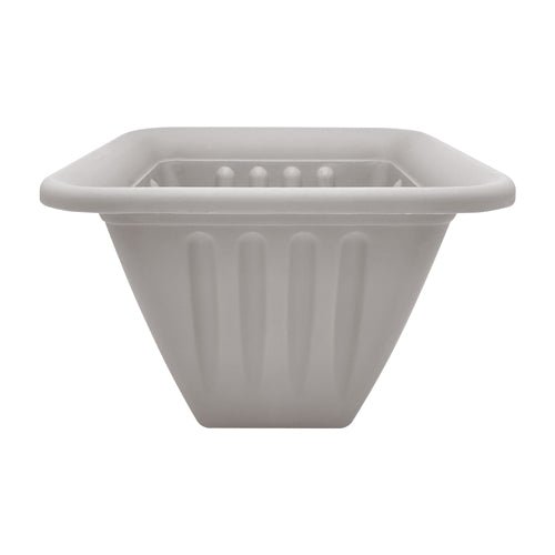 Square Ribbed Planter Assorted Colours